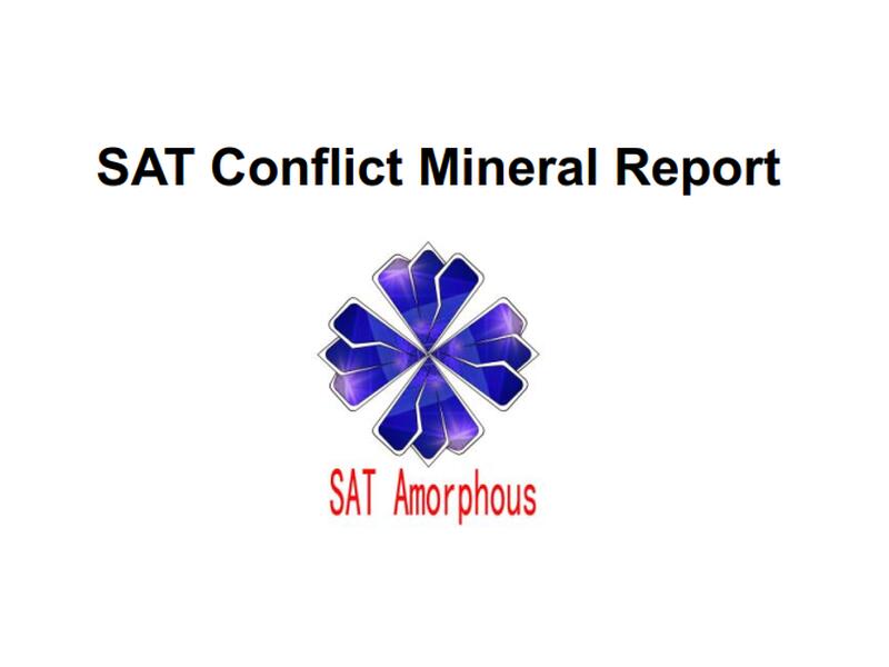 Conflict Mineral Report Herunterladen